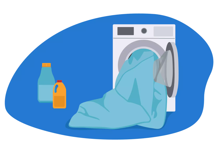 laver lin machine à laver